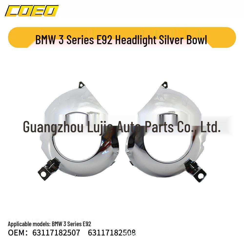 BMW 3 Series E92 Headlight Reflector, Silver Bowl 63117182507/63117182508