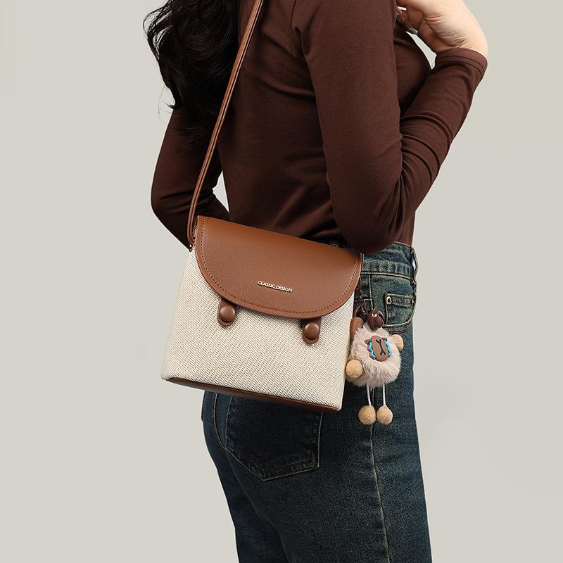 Bucket Bag 2025 New Summer Small Crossbody Bag Women's Lightweight Shoulder Bag Mini Versatile Phone Bag