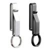Belt Key Clip Keychain Clip Rustproof Corrosion Resistant Lightweight Reusable Tactical Belt Key Holder with Key Rings