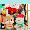 Adorable Christmas Plush Reindeer And Snowman Doll Set For Joyful Holiday Decor