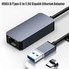 2500Mbps USB 3.0 Type-C Ethernet To RJ45 2.5G USB2.0 Wired Adapter Converter Lan Network Hub For Windows 8.1/10/11 For PC Laptop