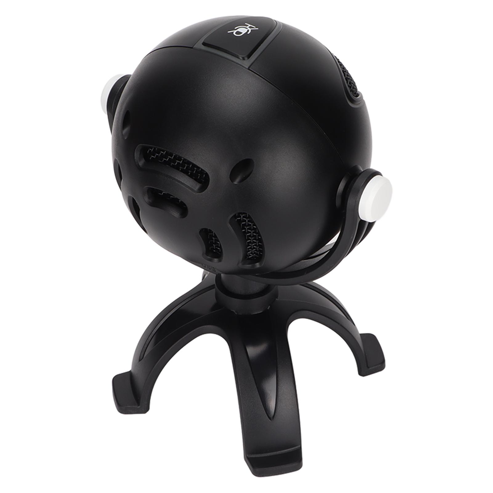 

ME7 USB конденсаторный микрофон Plug and Play настольный проводной микрофон со светодиодным индикатором для