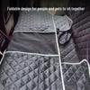 Anti-Dirty Dog Car Seat Cushion & Mat - Pet Bed for Rear Seat