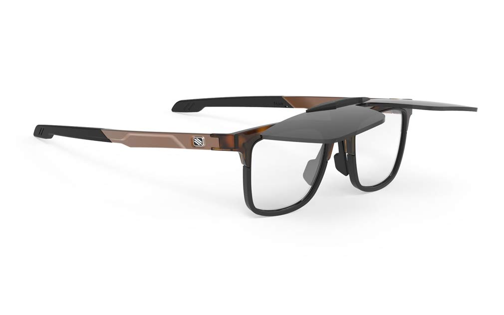 

Sports Sunglasses INKAS Flip Up Demi Turtle Gloss Smoke Black [Rudy Project] SP681050-0000