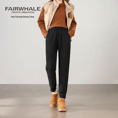 Mark Fairwhale Damen High-Waist Daunen Jogginghose