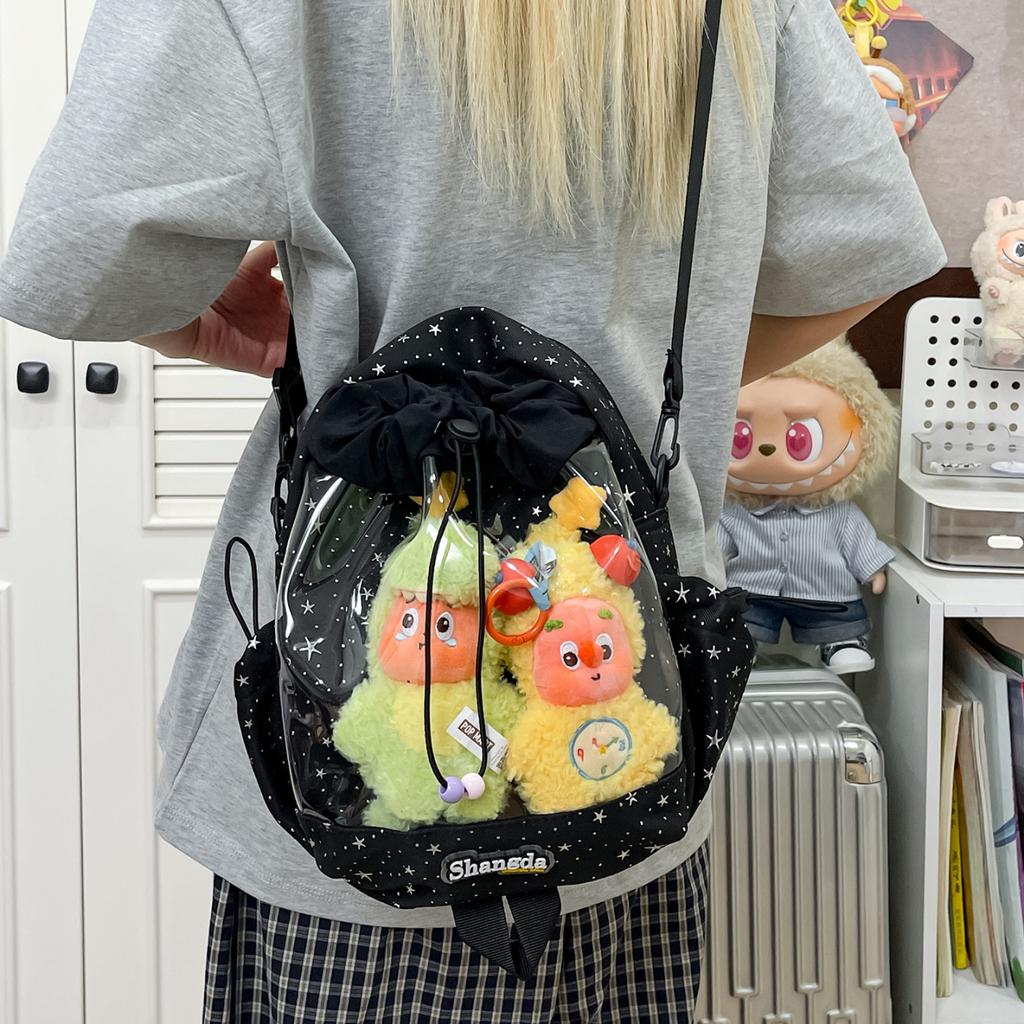 New Sweet and Cute Ulzzang Ita Bag Japanese Harajuku Large-capacity Preppy Style Backpack Fashion Luxury Backpack Y2K Dolls Bag