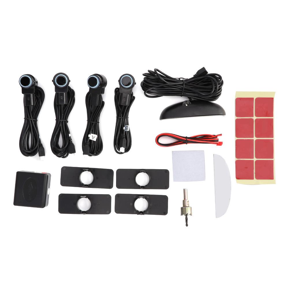 

Интеллектуальный парковочный радар, комплект оповещения, 4 датчика, светодиодный дисплей, система помощи при движении задним ходом