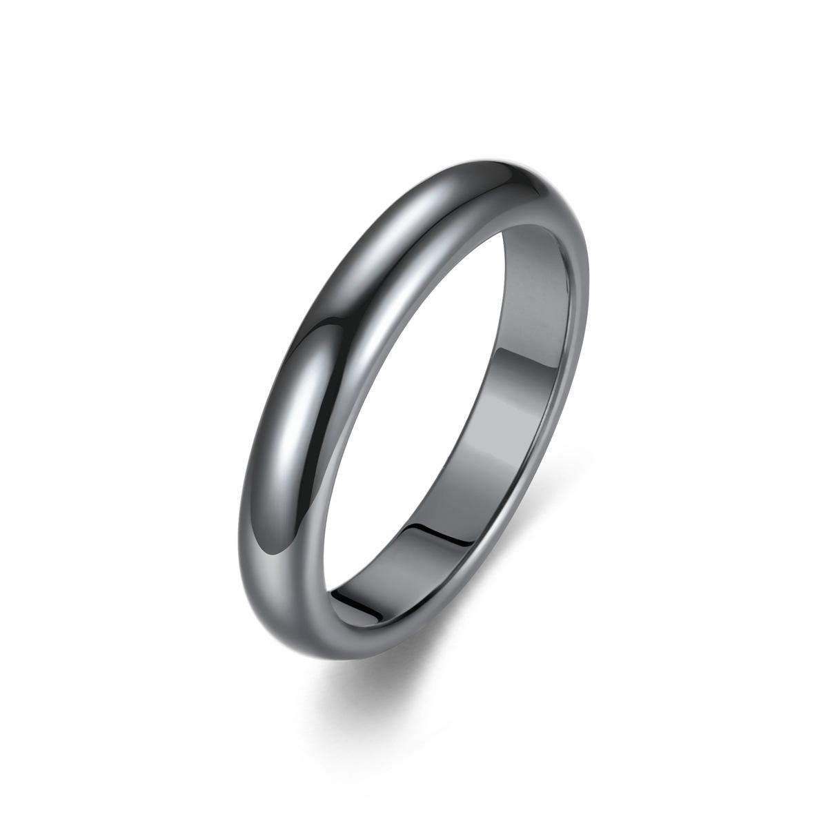 

Унисекс Кольцо Ромб из Черного Гематита с Магнитной Энергией Size 13