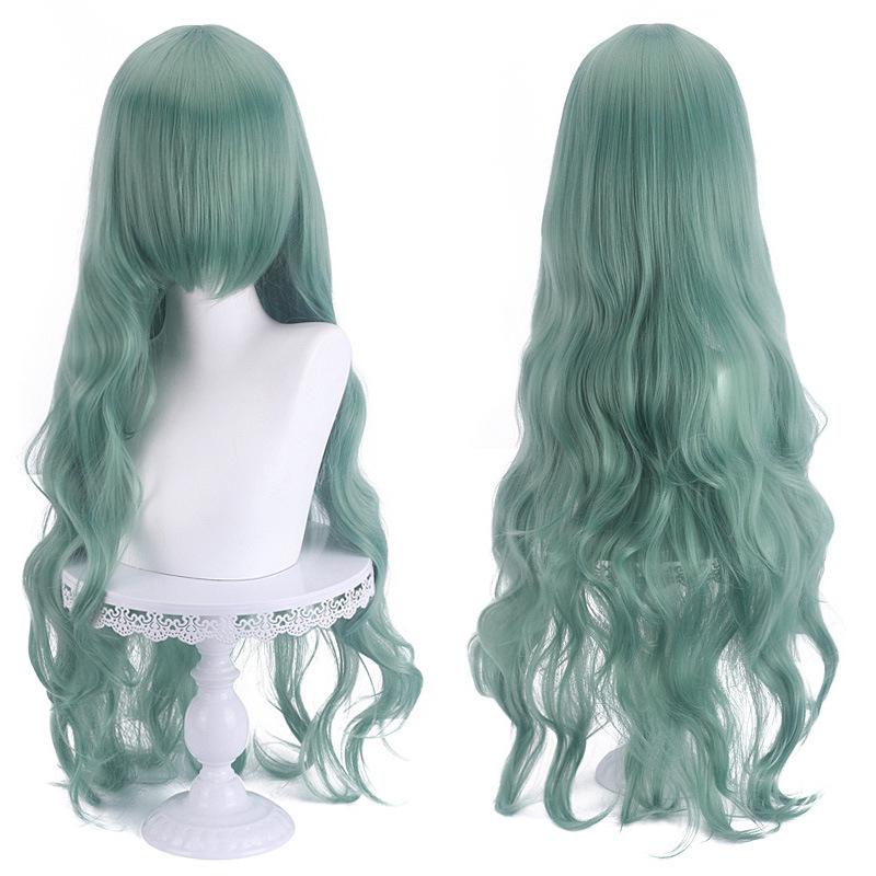 Cospay 80cm Lange Lockige Perücke - Hochwertiges Dickes Universalmodell für Damen