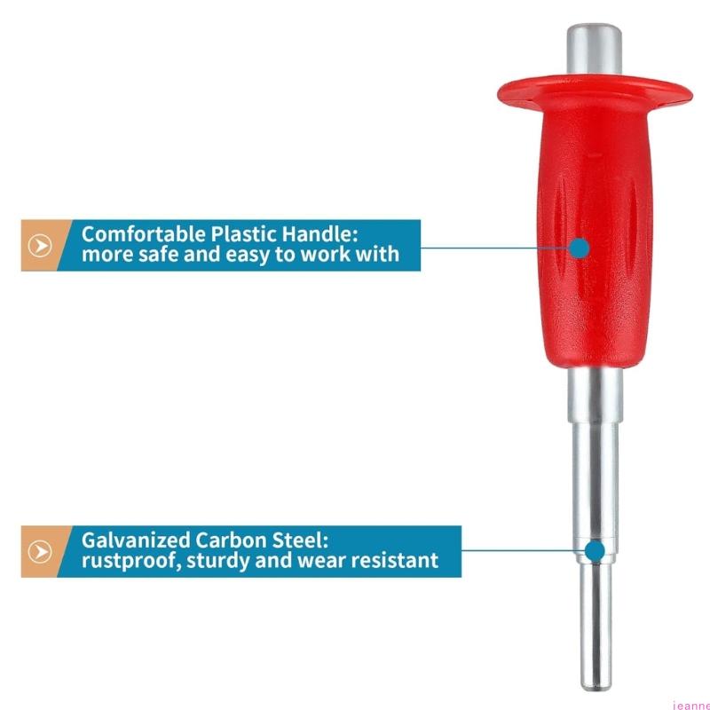 Sturdy 1/4Inch Insert Anchors Setting Tool With Upgraded Design Concrete Fixing Tool For Easy Installation In Concrete