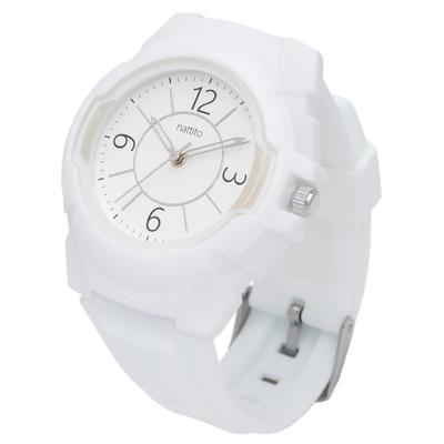 Fieldwork Analog 3 ATM Water TPU Urethane WP Years Women's Watch, Resistance, Strap, White, YM126-1
