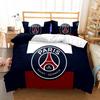 Team Logo Soccer Double 3 Piece Bedding Set Ball Sports Collection Textiles Home