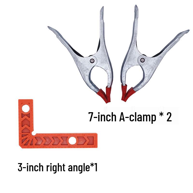 Right Angle Splicing Positioner, Woodworking Tool - 90°/45° Ruler Fixer