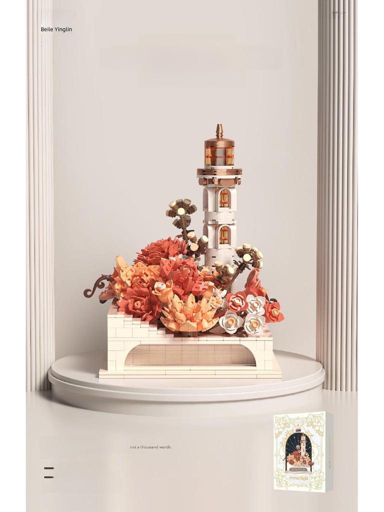 Belle Di Mini Partikel Kreative Desktop-Ornamente Liebe Serie DIY Spielzeug Bausteine