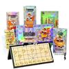 JINGRUIXIANG Magnetic Folding 3-in-1 Board Game Set