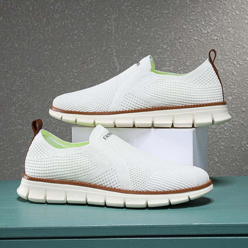 Fashion Men's Shoes Summer High-quality Soft Soled Hiking Comfortable Sports Lightweight Flat Bottom Outdoor Walking Shoes New Style