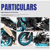 1/12 Yamaha R1M Car Model Simulation Sound and Light Belt Base Motorcycle Toy Ornaments To Give Your Boyfriend Gift