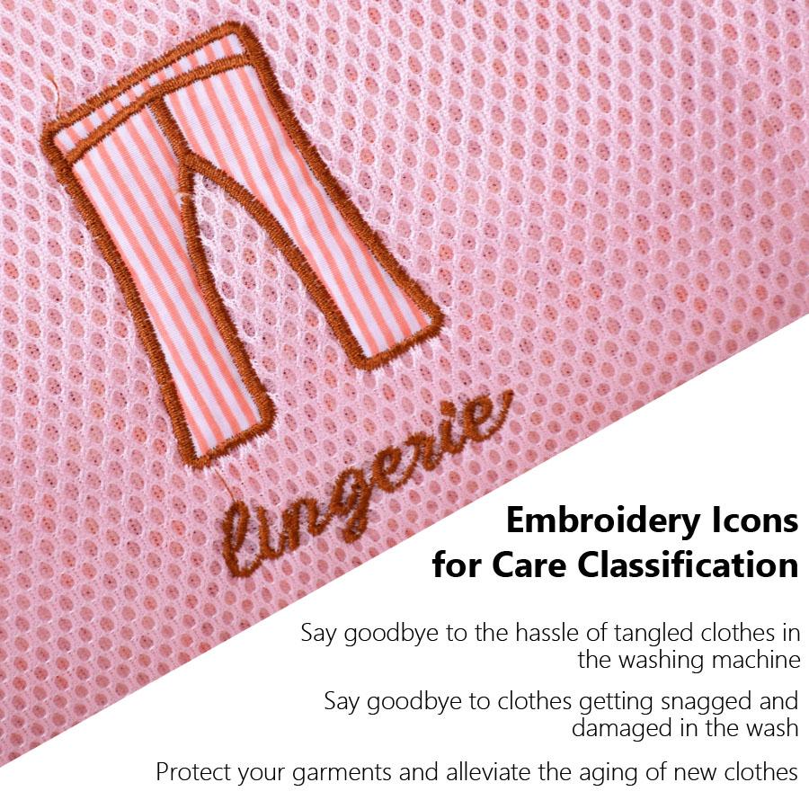 5 ks Odolná velká sada pracích sáčků Síťovaný organizér, Síťka pro skladování podprsenek, ponožek, spodního prádla, oblečení