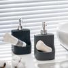 Ceramic Dish Liquid Dispenser 2in1 Refillable Lotion Bottles Ceramic Soap Dispenser  Hotels