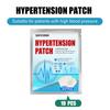 10Pcs Antihypertensive Health Sticker Easy to Use Portable Herbal Extracts Plant Essence Soothing Hypertension Care Health Patch for Personal Use