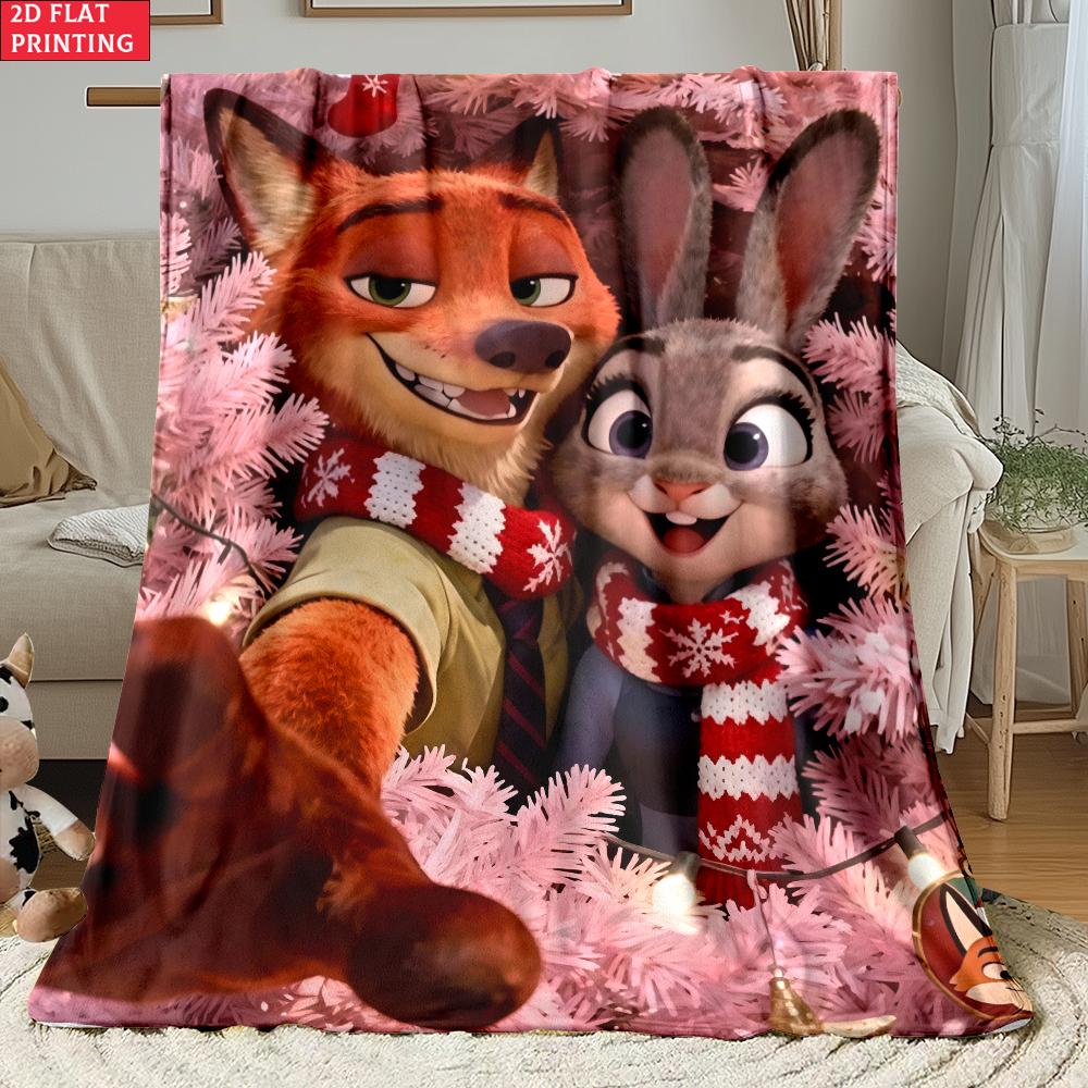 Judy & Nick Thin Flannel Blanket for Bedrooms,Living Rooms,Sofas Blankets,Lunch Breaks,Picnics,blankets Fluffy Blanket
