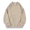 350G Heavy Cotton Terry Round Neck Sweater Loose Version Shoulder Jacket Autumn Print Embroidery