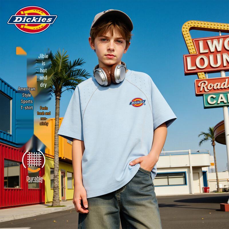 Dickies Kinder Sommer Cool-Touch Kurzarm-T-Shirt 2026