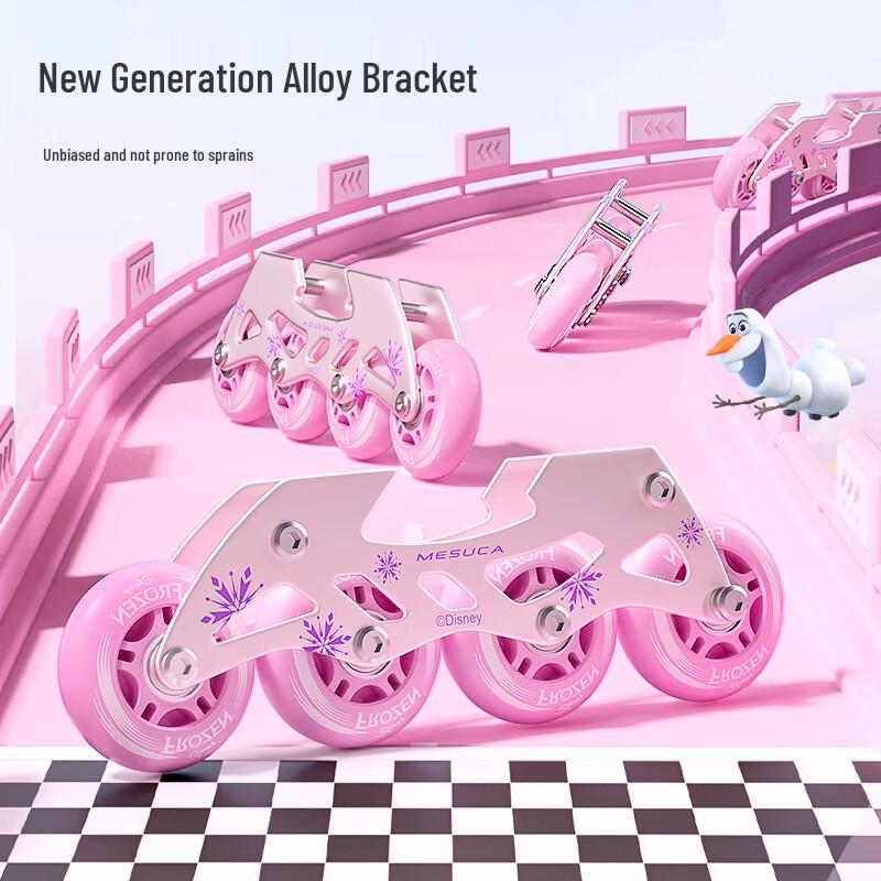 Disney Girls' Beginner Inline Skates Set