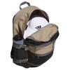 Adidas Logo Zip Closure Polyester Medium Backpack Unisex Backpacks Khaki Black IW9801