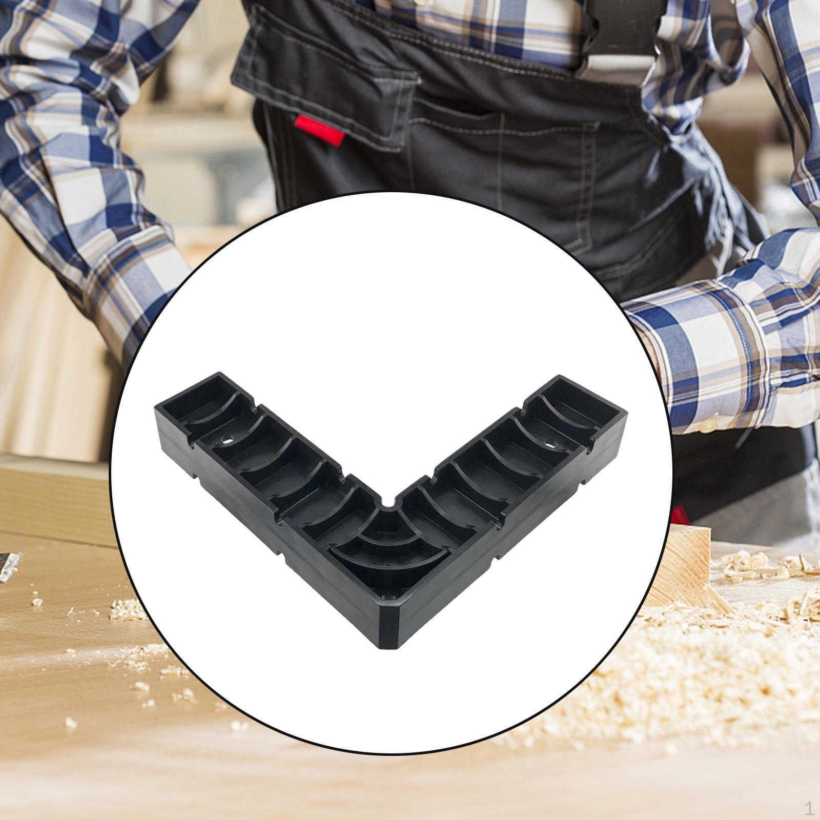 

Угловой зажим 90 градусов, Прямой угол, Простой в использовании, Портативный, Прочный, Инструменты для деревообработки, Позиционирование, Сборка