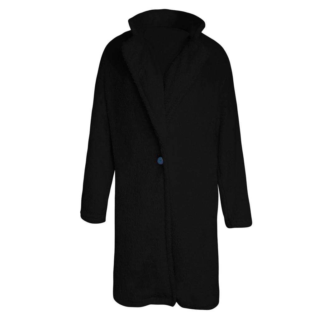 Women's Loose Long-sleeved, Fashionable, Plus-size Warm Plush Coat