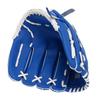 Sports Baseball Glove for Adult Youth Leather Breathable Baseball Softball Glove for Training Blue 24.1cm 9.5in