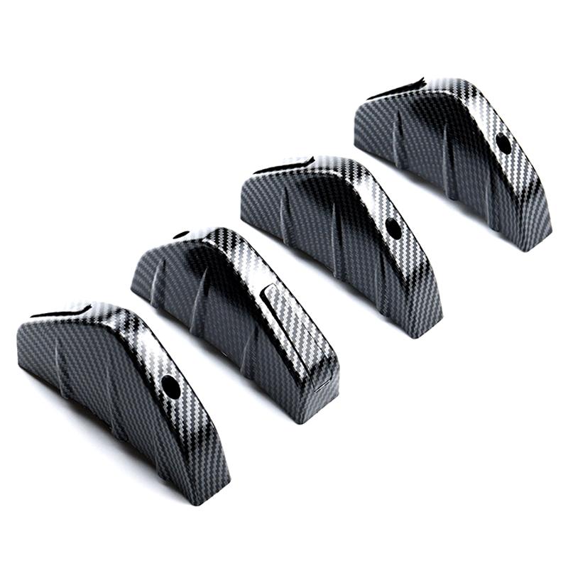 1Set Universal Auto Modifizierter Heckstoßstangendiffusor Spoiler Auto Heckstoßstangendiffusor Spoiler Abs Antikollisions-Autozubehör