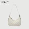 Ladies Underarm Bag Plaid Baguette Bag One-Shoulder Cross-Body Crescent Bag