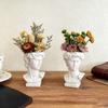 David Art Statue Flowerpot for Inserting Dried Flowers and Simulating Flowers Home Living Room Bedroom Decoration Gift