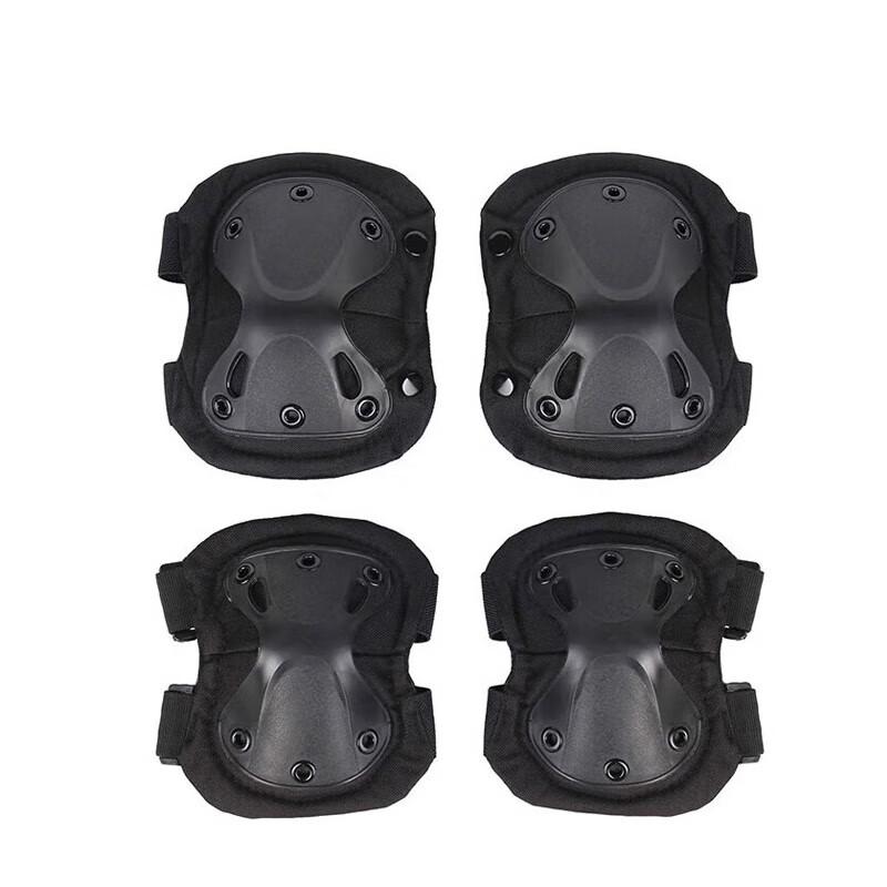 Wo Ying Hard Shell Cycling Knee & Elbow Pads Set