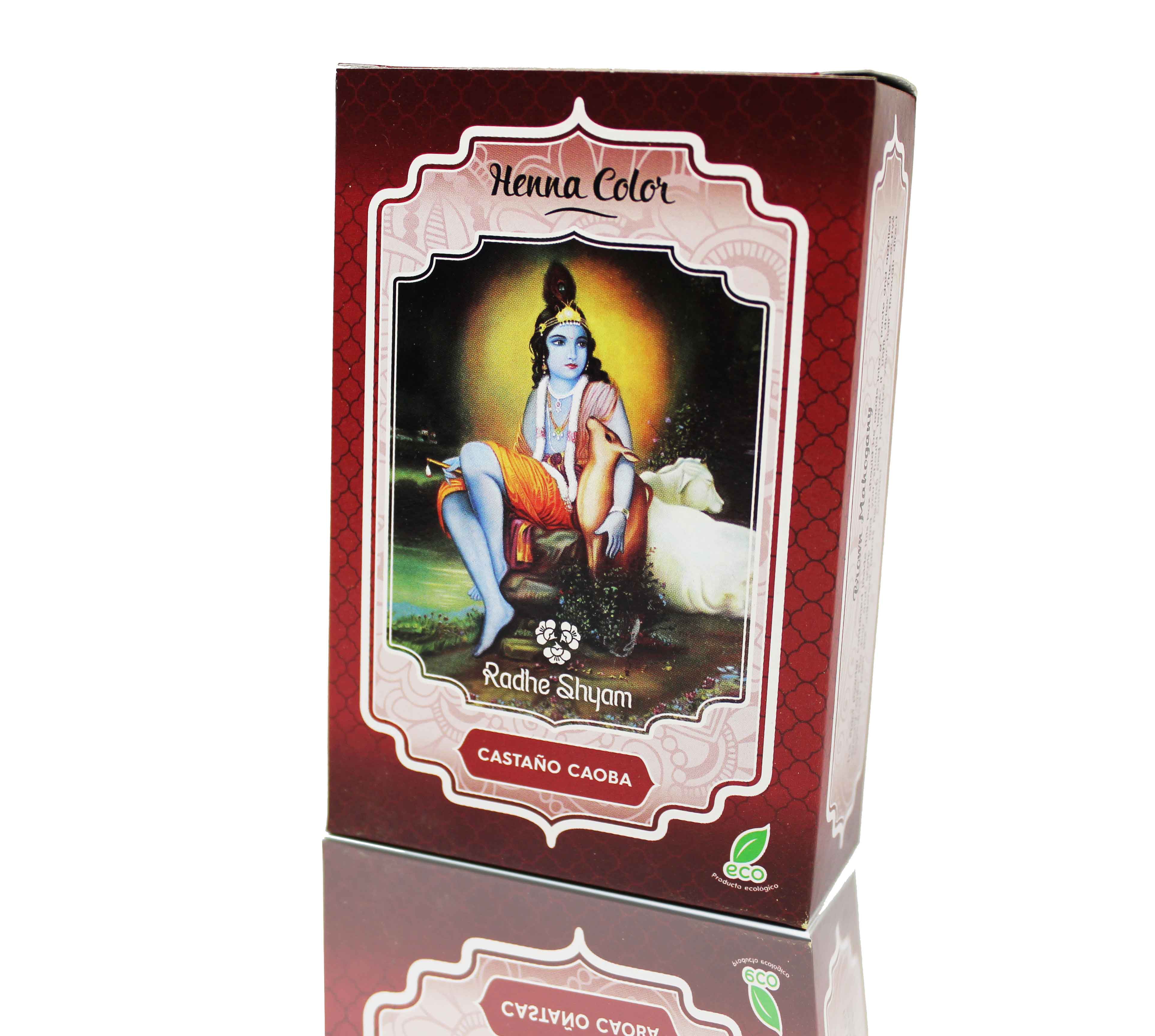 

Хна Castano Caoba Polvo Radhe 100г