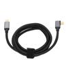 100W PD Nylon Braided USB C Fast Charging Cable USB 3.1 Gen2 10Gbps 3 Cable 4K At 60Hz 1.5m