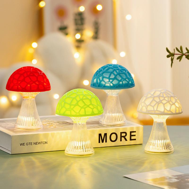 Colorful Mushroom Lamps Soothing Night Lights Dormitory Atmosphere Lights and Small Gifts