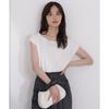 Proportion Body Dressing Navy Knit Sweater with Design Women's Décolleté