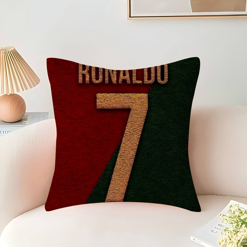 

C-Криштиану Р-Роналду Кленовый Дизайн Наволочка Счастливый Осенний Урожай Декор Праздничный Декор Наволочка 16x16Inch