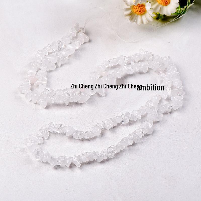 Cuentas de Piedra Triturada de Cristal Natural Multicolor - Ágata, Calcedonia, Fluorita, Granate