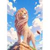 Disney DIY Pearl Painting The Lion King Decorative Painting Creative Ornaments Friends Gifts Desktop Furnishings Home Decoration
