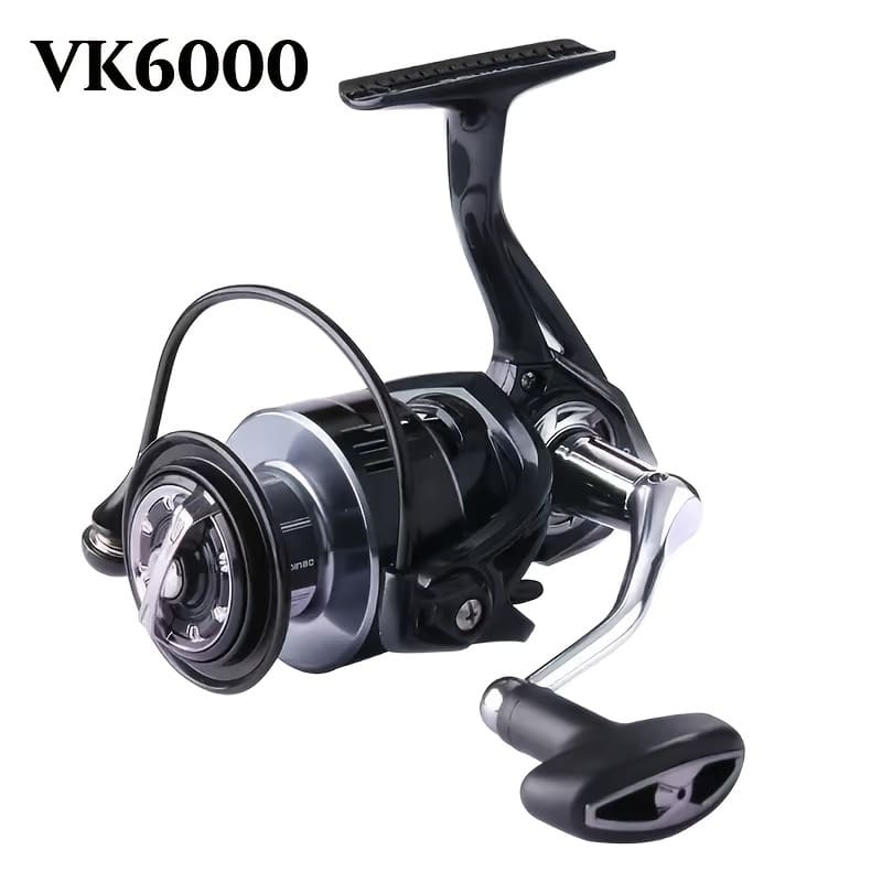 Double-handed Spinning Reel Stainless Steel and Nylon Large Capacity Metal Wire Cup High Speed Ratio Seamless Long Distance Bait Casting Fishing Wheel