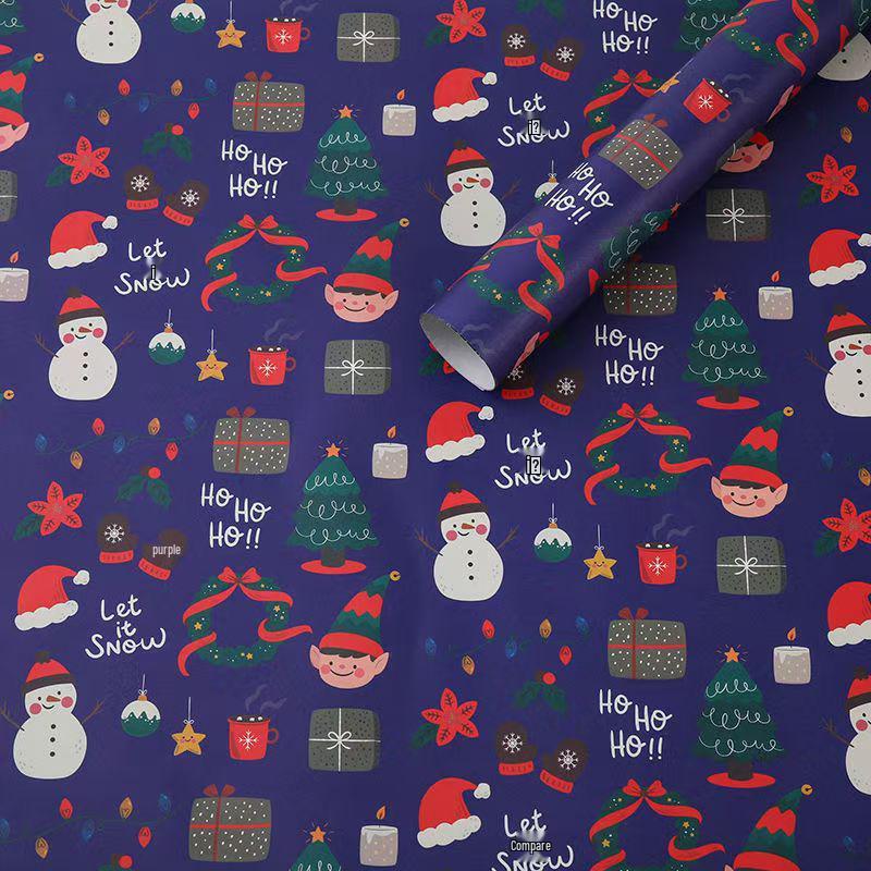 New Large Universal Christmas Wrapping Paper - Hot-Selling Cross-Border Design