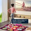 Танцювальний килимок зі світлодіодним підсвічуванням, регульованою гучністю, вбудованими музичними ігровими режимами, для хлопчиків