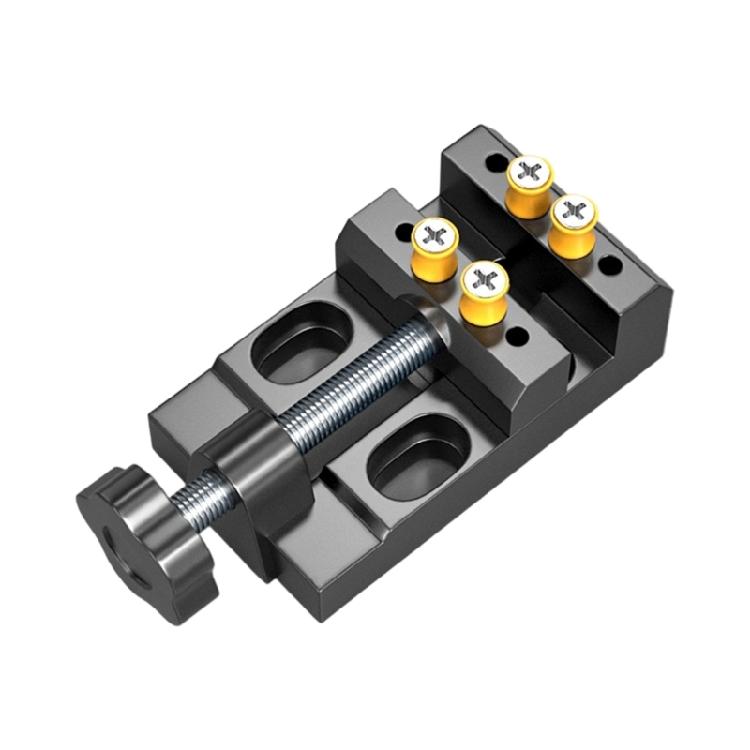 Functional Convenient Workholding Device Aluminum Alloy Build Superior Stability For Small Component Fixation