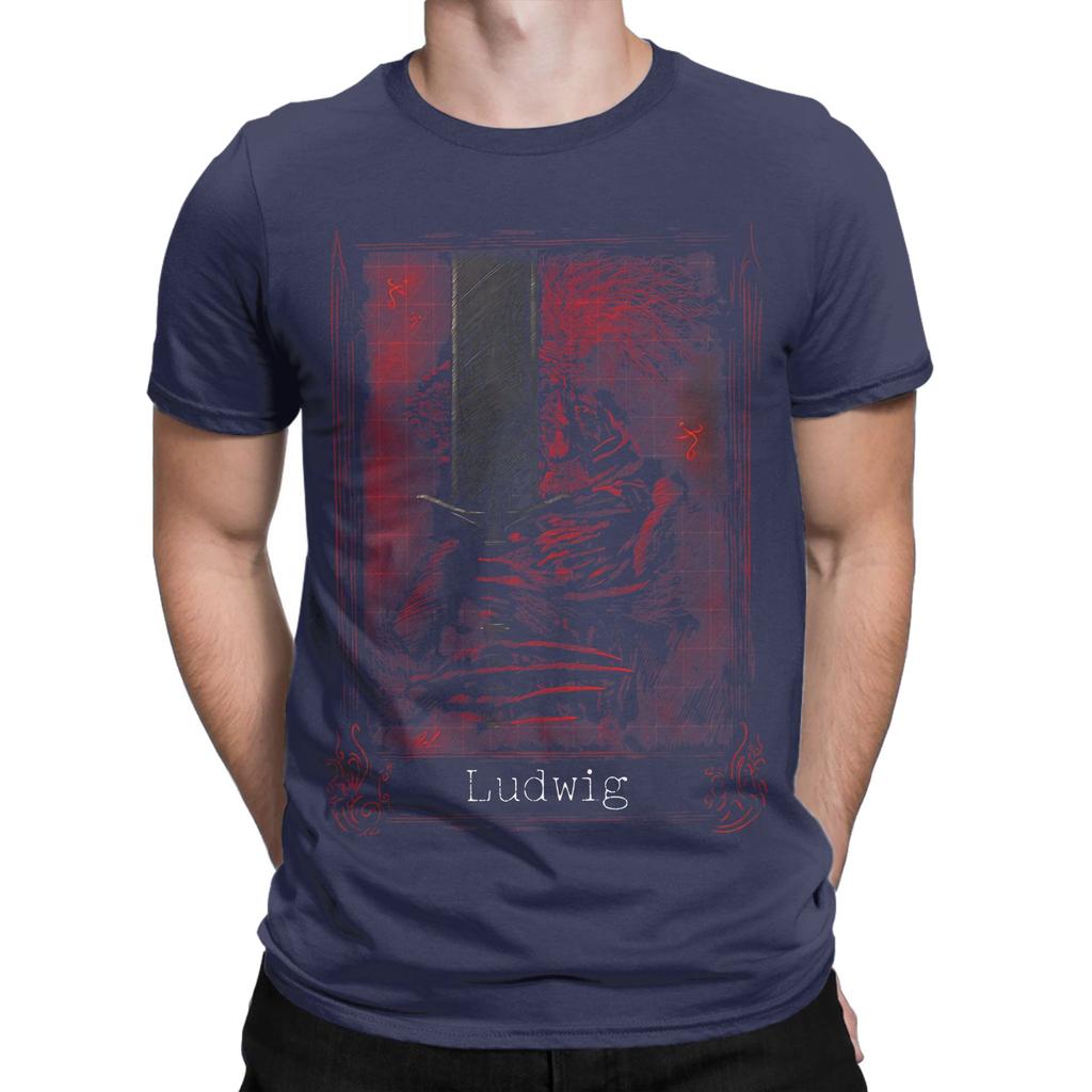 Das Heilige Klinge T-Shirt Sommer Bloodborne Trendige Coole T-Shirts Unisex Baumwolle Atmungsaktiv 4XL 5XL 6XL Top T-Shirts Kurzarm T-Shirt