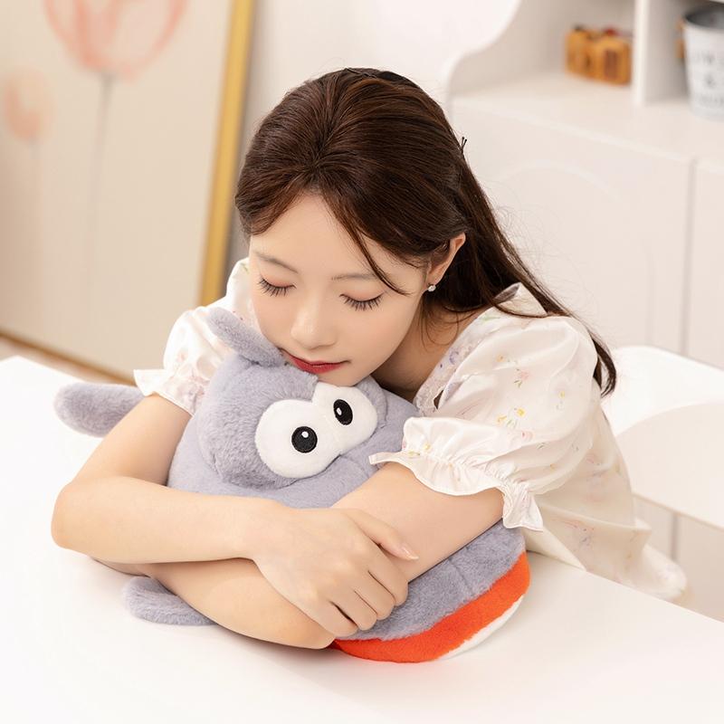 Stuffed Plush Animal Toys Anime Shark Captain Cute Dolls Educational Baby Toys Simulated Shark Children Gift