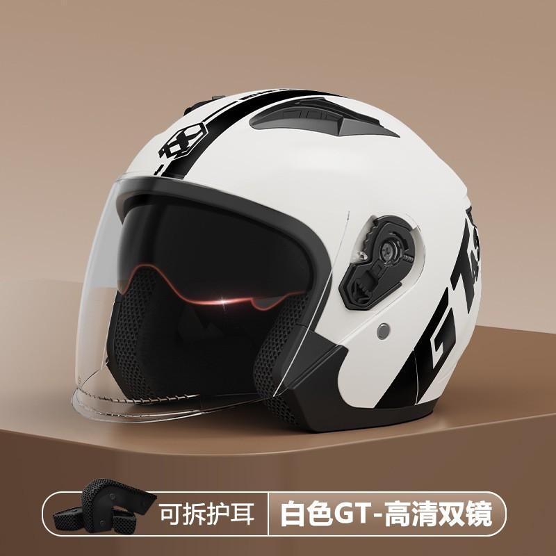 Universal 3/4 Motorcycle Helmet Adults Lightweight PP Safety Scooter Riding All Commute